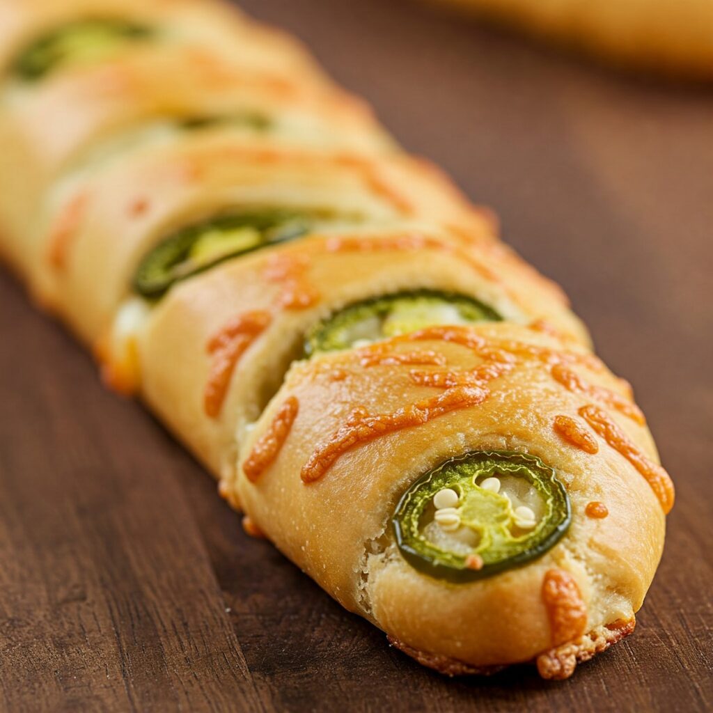 Jalapeno kaasbroodstengel