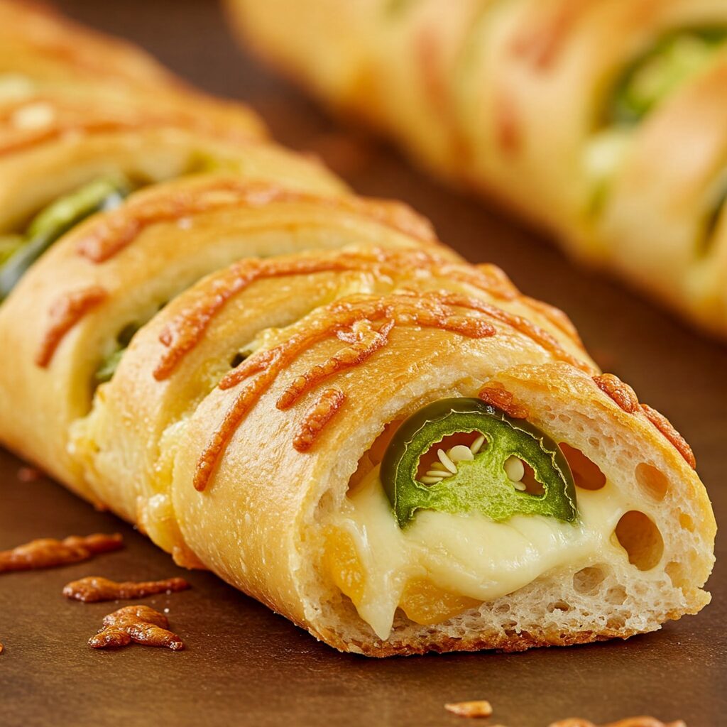 Jalapeno kaasbroodstengel