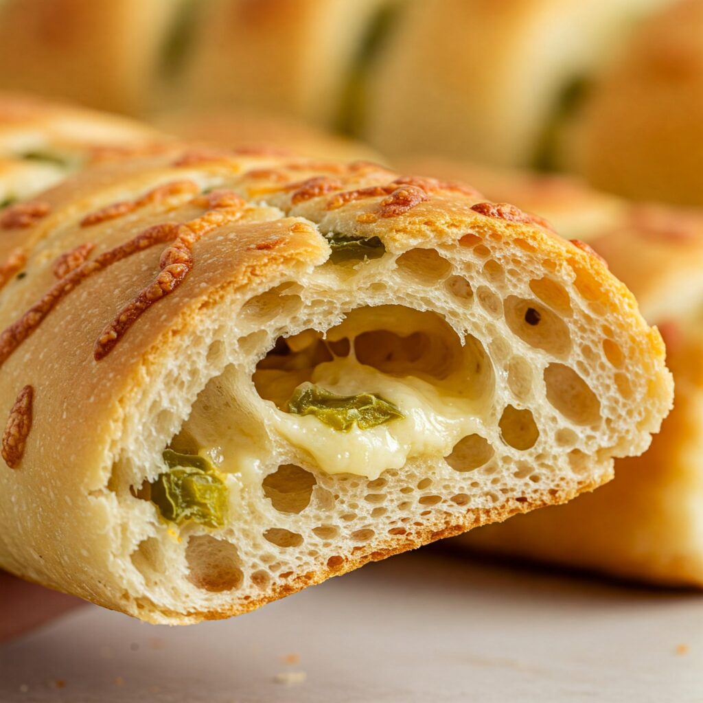 Jalapeno kaasbroodstengel